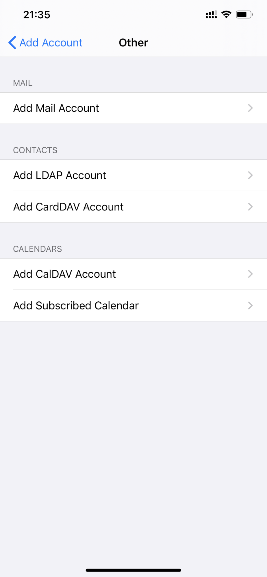 How to set up Mail Contacts and Calendars on iPhone or iPad