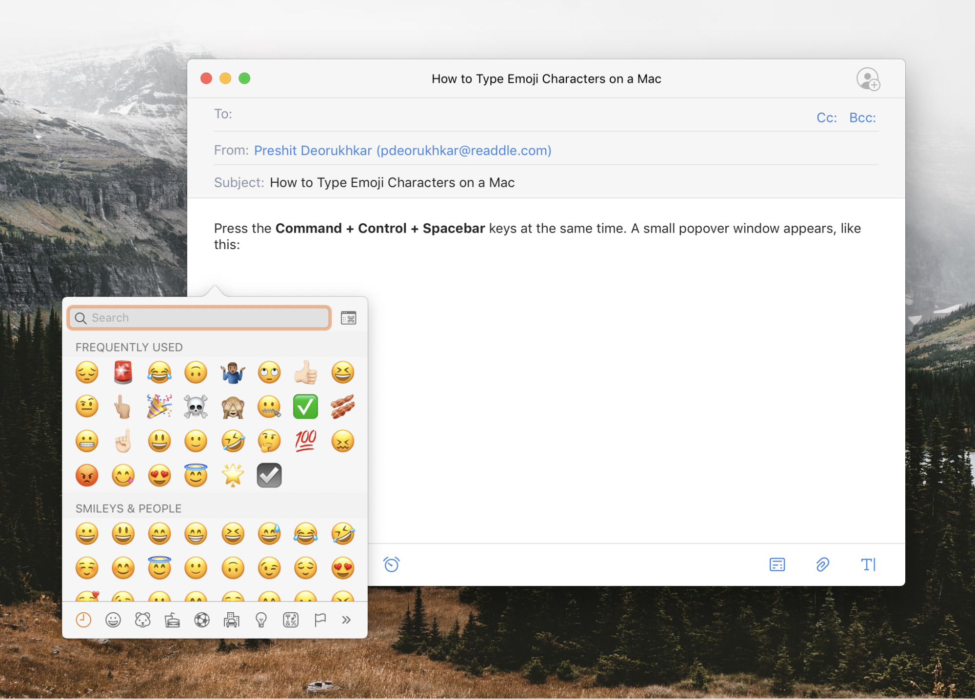 How to Get Emojis on Macbook  