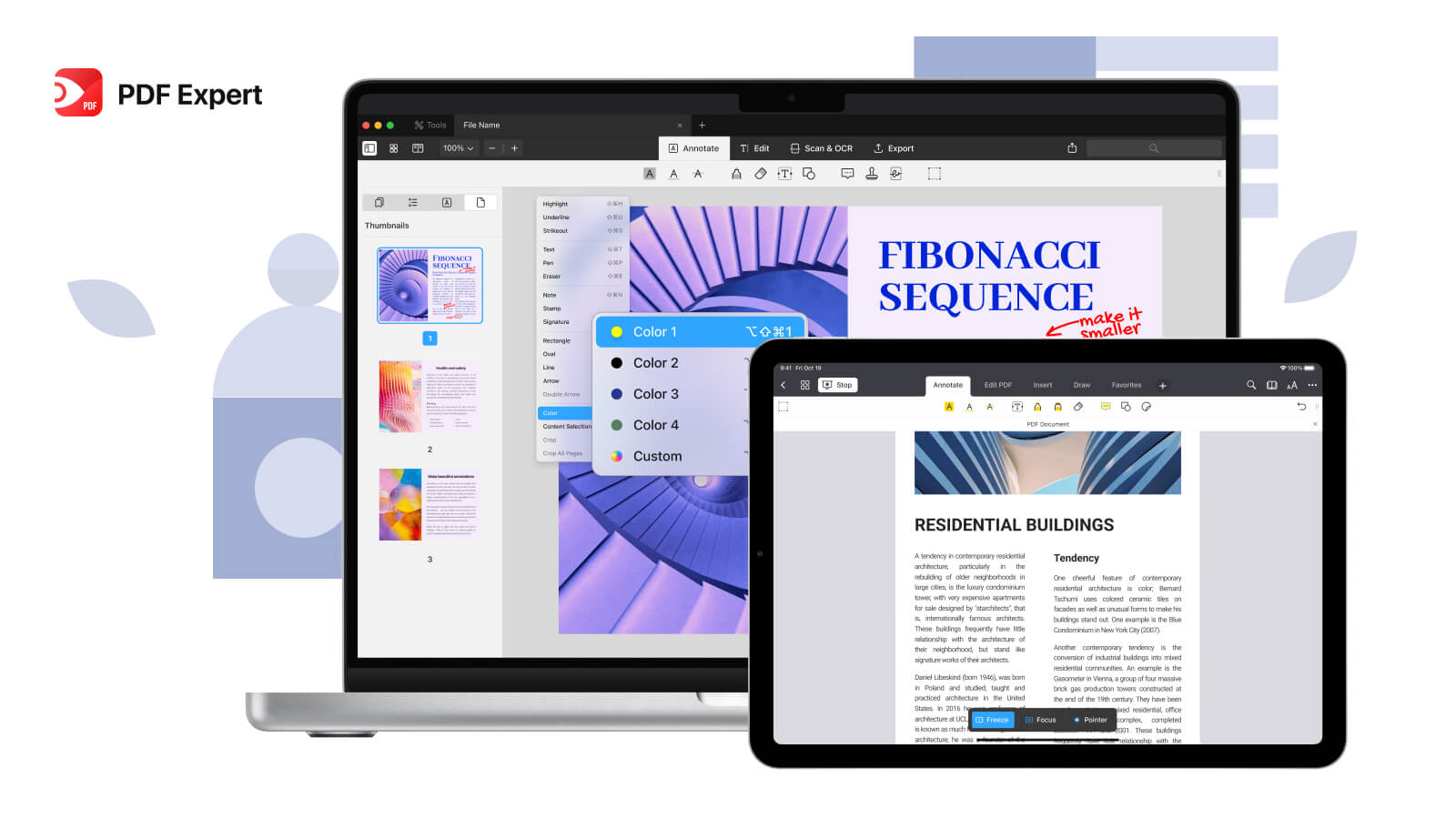 PDF Expert offers advanced PDF editing features for students